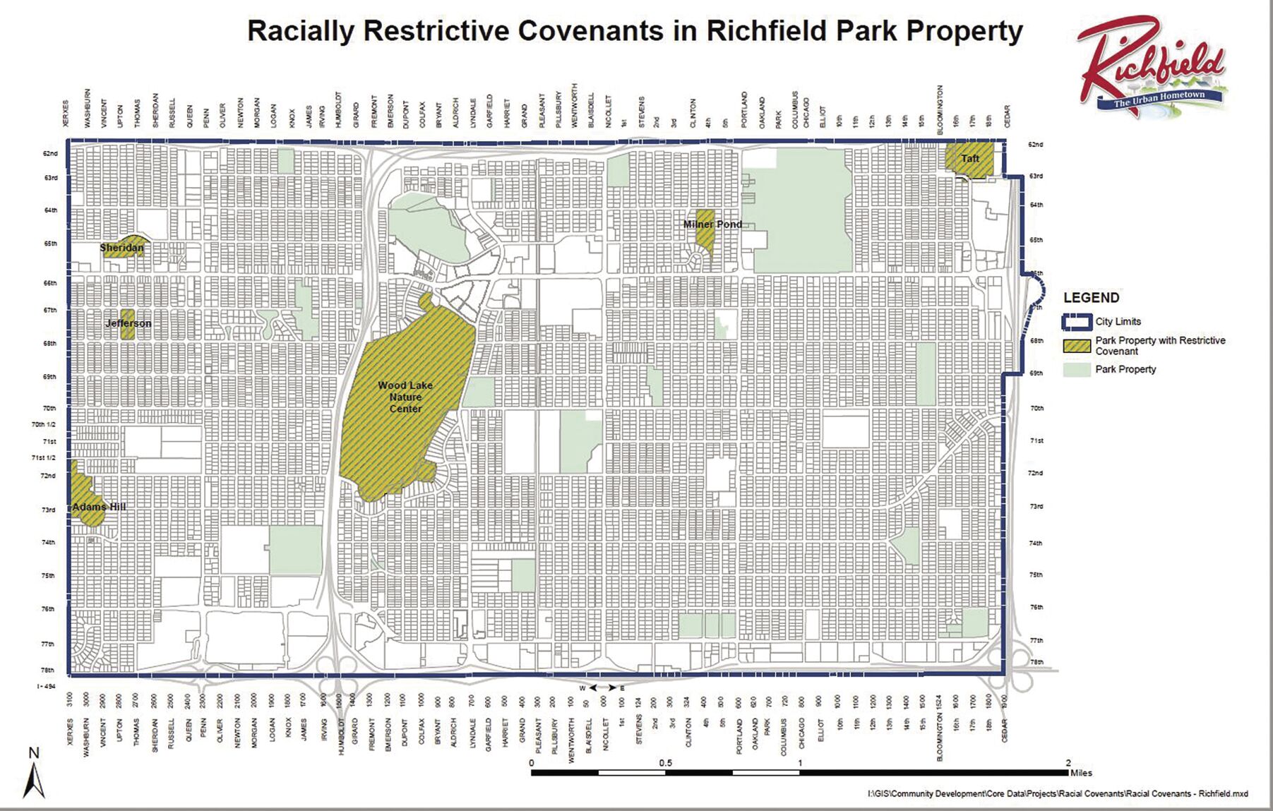RICHFIELD RACIAL COVENANTS
